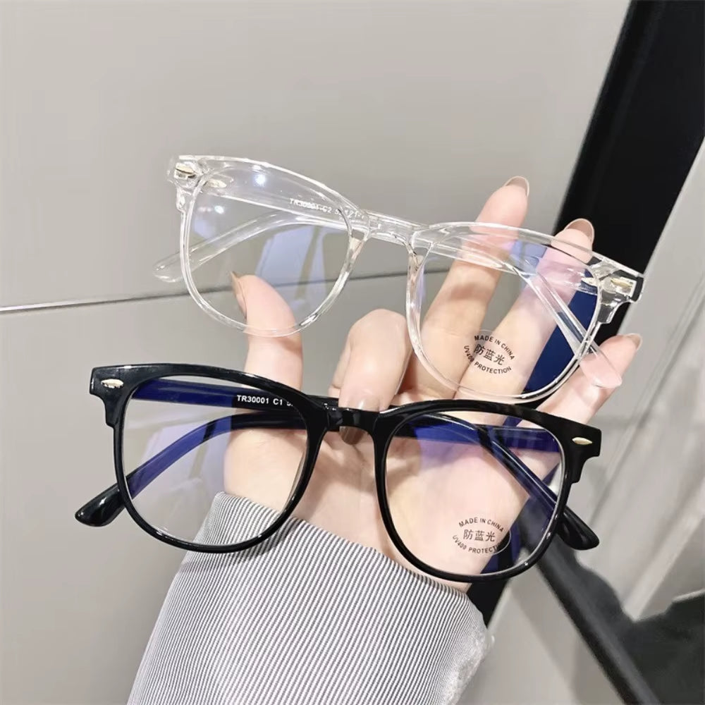 Classic Transparent Computer Glasses Frame Women Men anti Blue Light Glasses Blocking Glasses