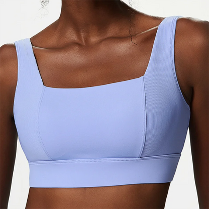 Women Sexy Sports Underwear Breathable Soft Nylon Gym Yoga Bra Running Crop Tops With Fixed Chest Pads Female Workout Clothing