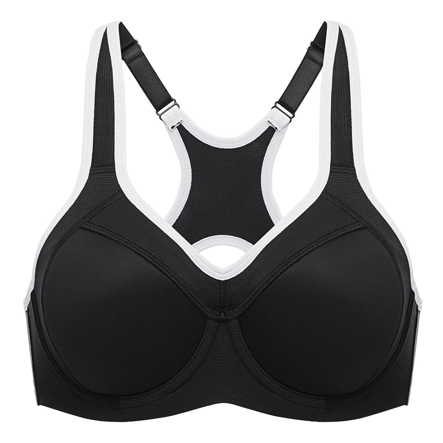 Sports Bra Women Push Up Full Support High Impact Racerback Lined Underwire New Undrwear Bras Shockproof