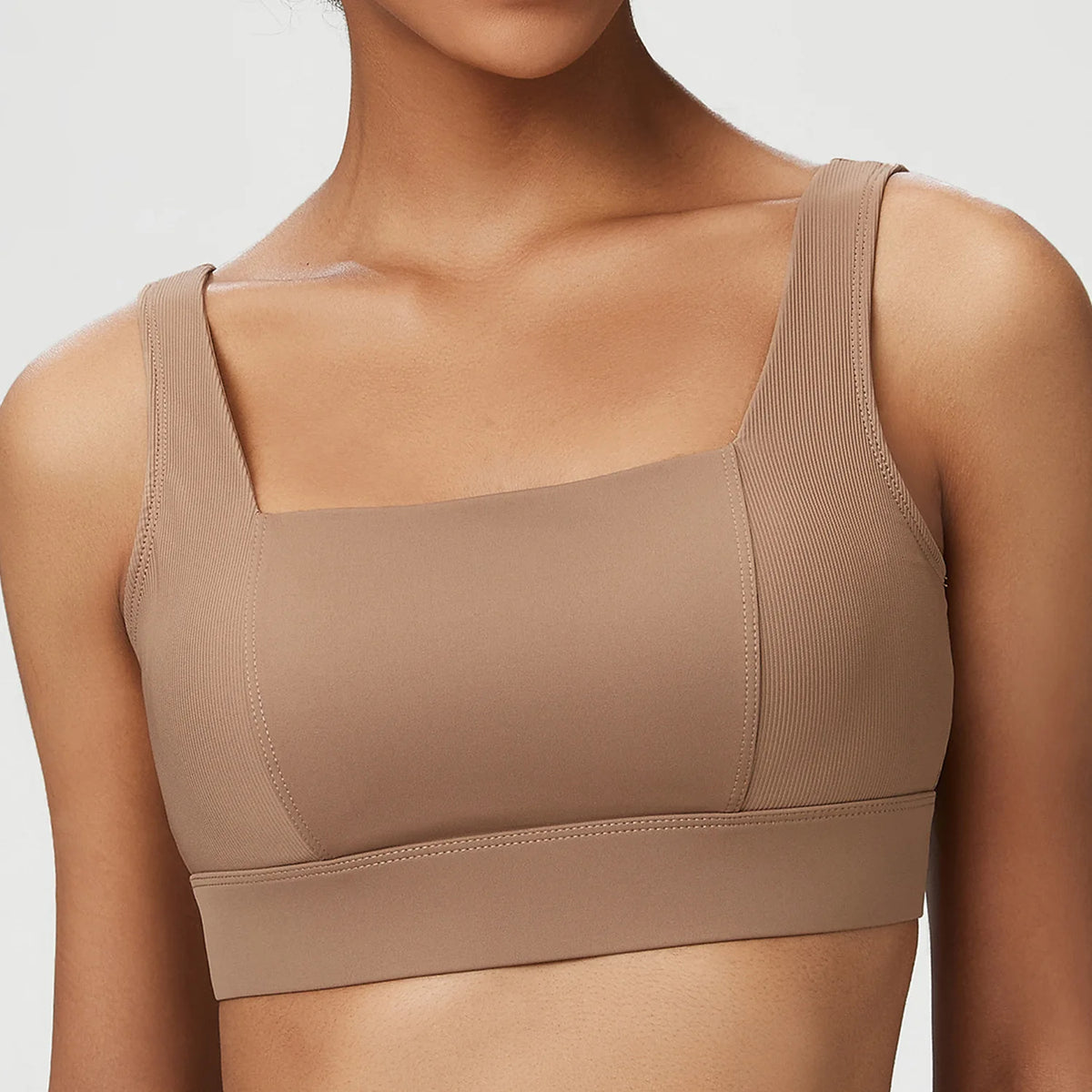 Women Sexy Sports Underwear Breathable Soft Nylon Gym Yoga Bra Running Crop Tops With Fixed Chest Pads Female Workout Clothing